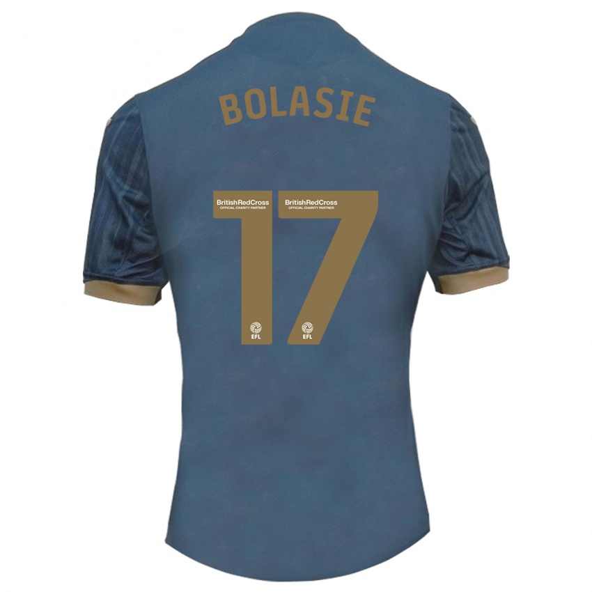 Dětské Yannick Bolasie #17 Tmavě Modrozelená Daleko Hráčské Dresy 2023/24 Dres