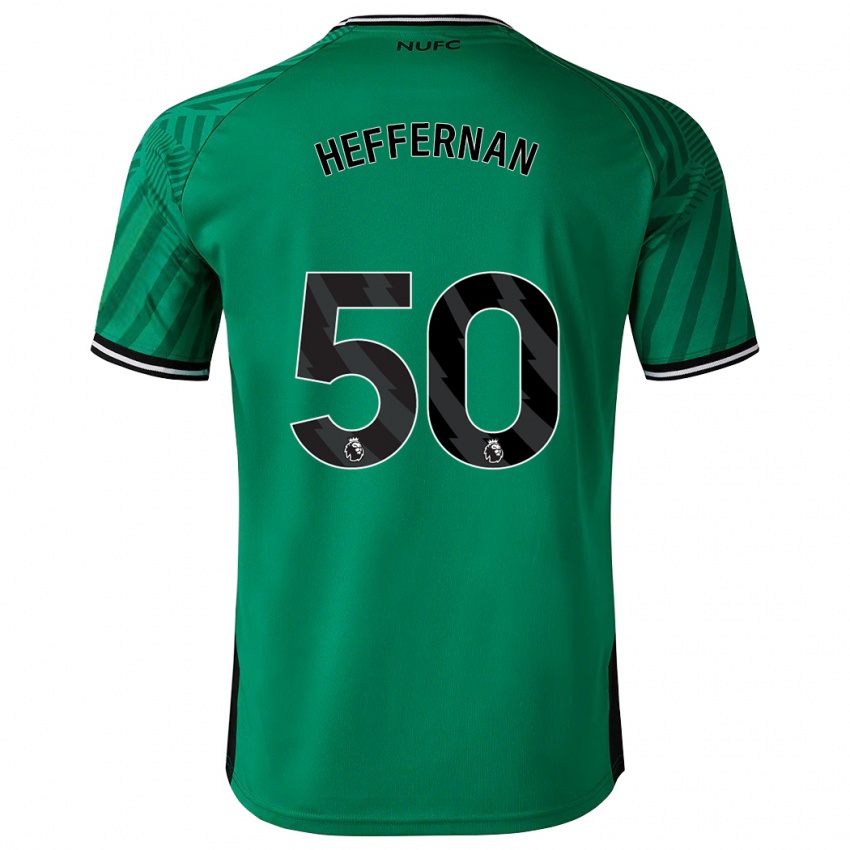 Dětské Cathal Heffernan #50 Zelená Daleko Hráčské Dresy 2023/24 Dres