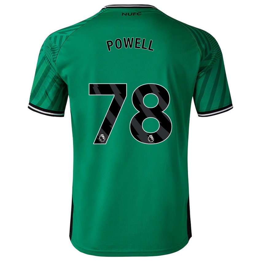 Dětské Harry Powell #78 Zelená Daleko Hráčské Dresy 2023/24 Dres