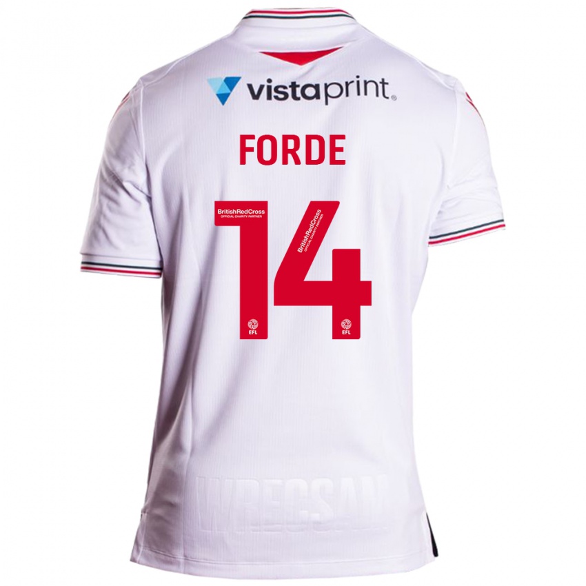 Dětské Anthony Forde #14 Bílý Daleko Hráčské Dresy 2023/24 Dres