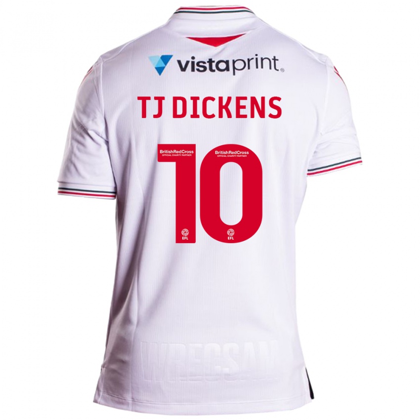 Dětské Tonicha Tj Dickens #10 Bílý Daleko Hráčské Dresy 2023/24 Dres