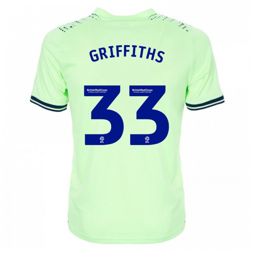 Dětské Josh Griffiths #33 Námořnictvo Daleko Hráčské Dresy 2023/24 Dres