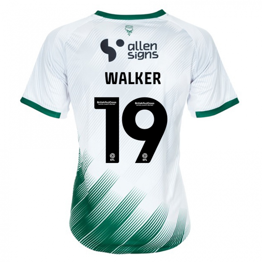 Dětské Tyler Walker #19 Bílý Daleko Hráčské Dresy 2023/24 Dres