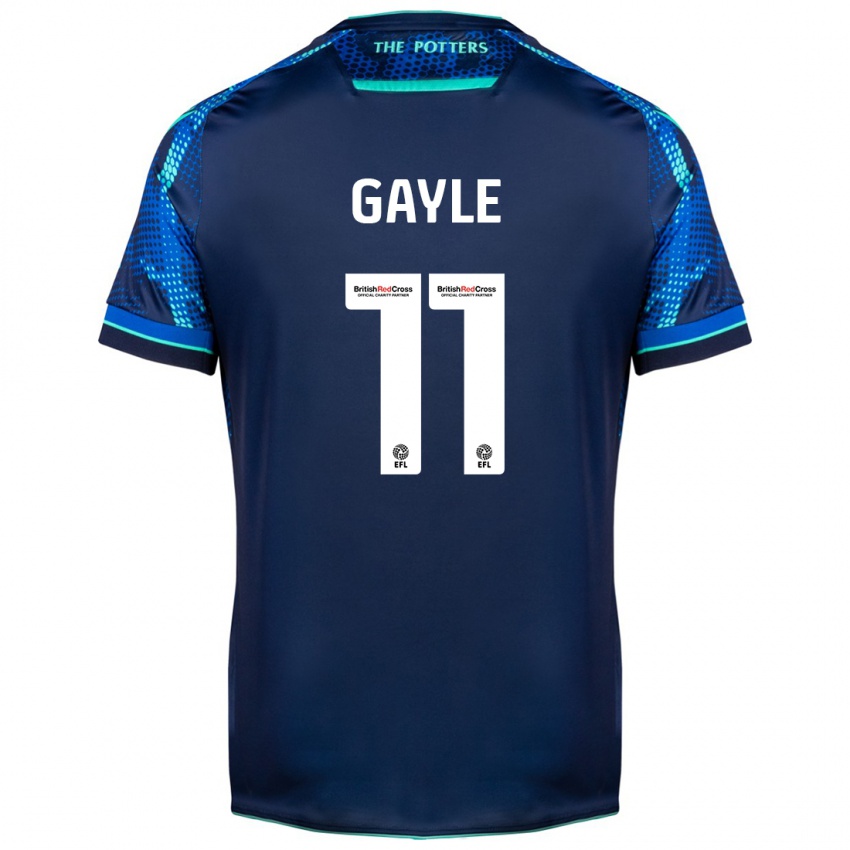 Dětské Dwight Gayle #11 Námořnictvo Daleko Hráčské Dresy 2023/24 Dres