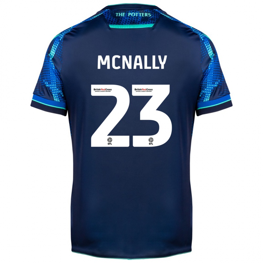 Dětské Luke Mcnally #23 Námořnictvo Daleko Hráčské Dresy 2023/24 Dres