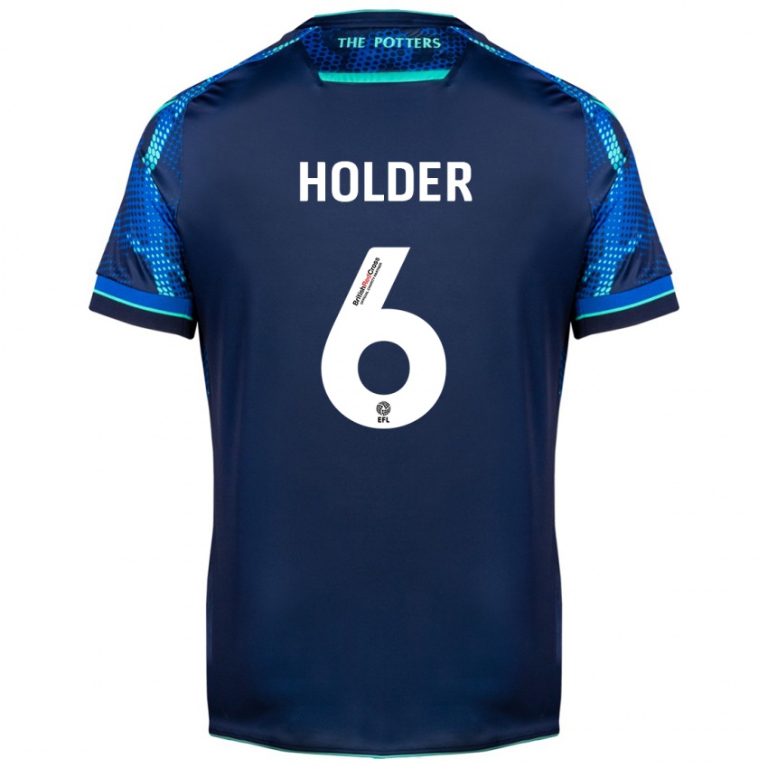 Dětské Molly Holder #6 Námořnictvo Daleko Hráčské Dresy 2023/24 Dres