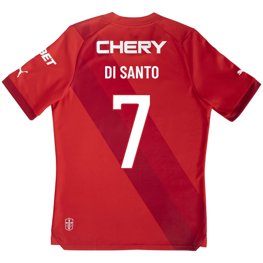 Dětské Franco Di Santo #7 Červené Daleko Hráčské Dresy 2023/24 Dres