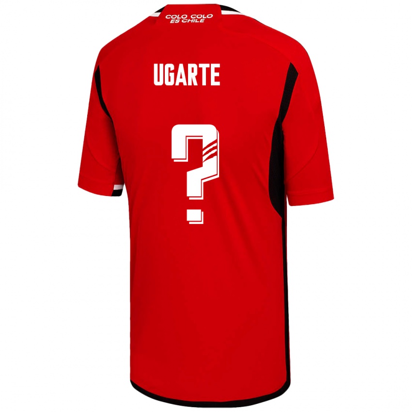 Dětské Pablo Ugarte #0 Červené Daleko Hráčské Dresy 2023/24 Dres