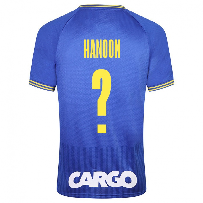 Dětské Agam Hanoon #0 Modrý Daleko Hráčské Dresy 2023/24 Dres