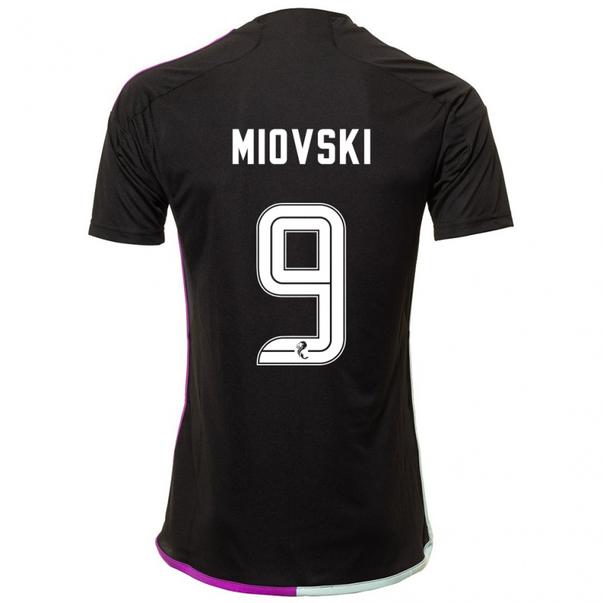 Dětské Bojan Miovski #9 Černá Daleko Hráčské Dresy 2023/24 Dres