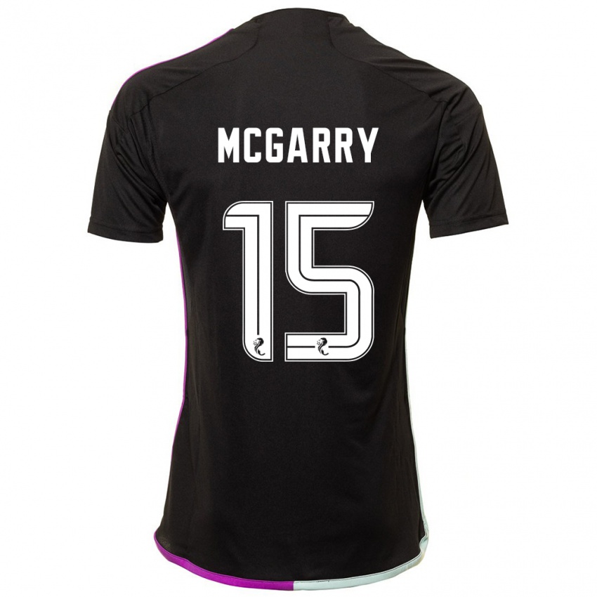 Dětské James Mcgarry #15 Černá Daleko Hráčské Dresy 2023/24 Dres