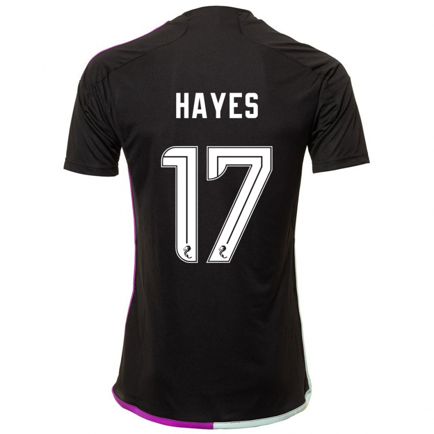 Dětské Jonny Hayes #17 Černá Daleko Hráčské Dresy 2023/24 Dres