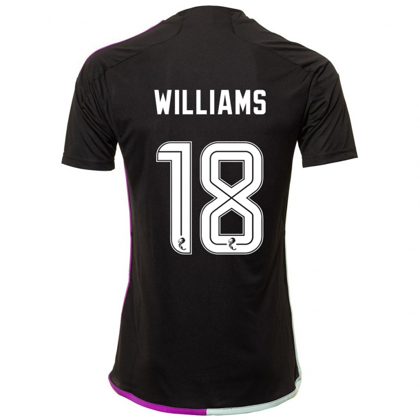 Dětské Rhys Williams #18 Černá Daleko Hráčské Dresy 2023/24 Dres