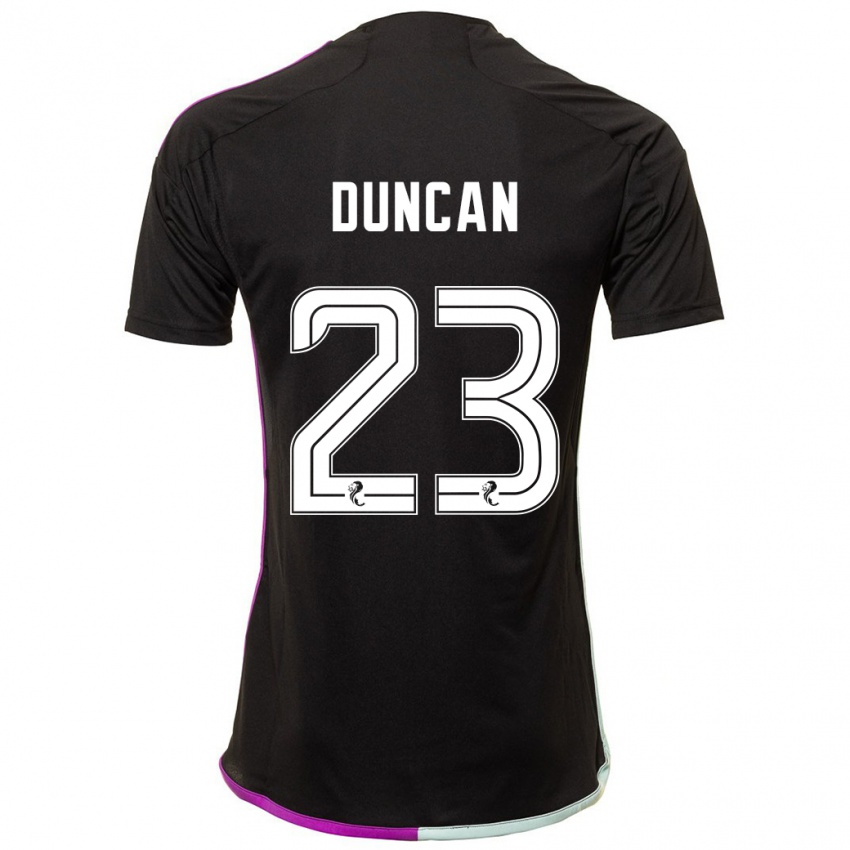 Dětské Ryan Duncan #23 Černá Daleko Hráčské Dresy 2023/24 Dres