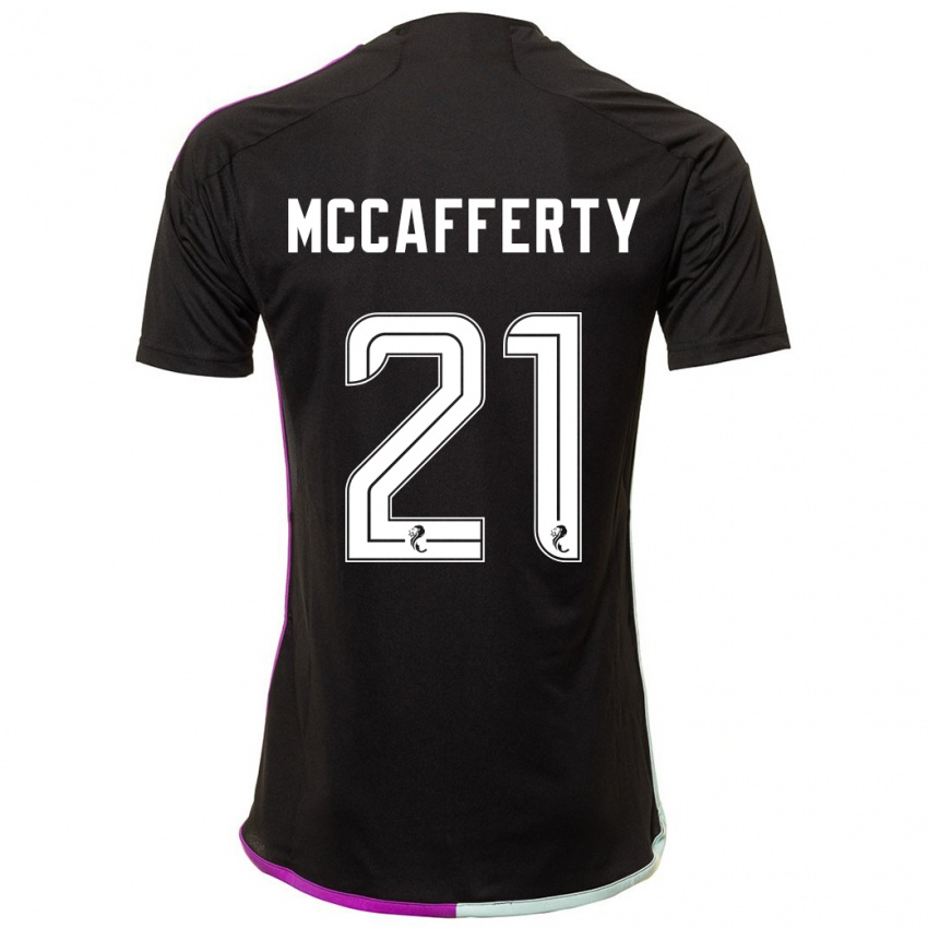 Dětské Eirinn Mccafferty #21 Černá Daleko Hráčské Dresy 2023/24 Dres