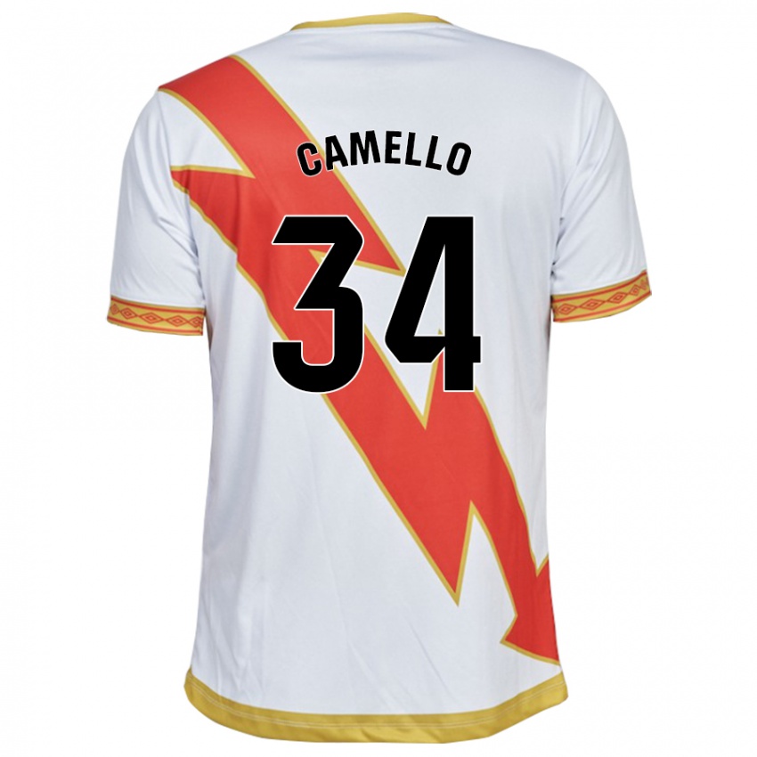 Pánské Sergio Camello #34 Bílý Domů Hráčské Dresy 2023/24 Dres