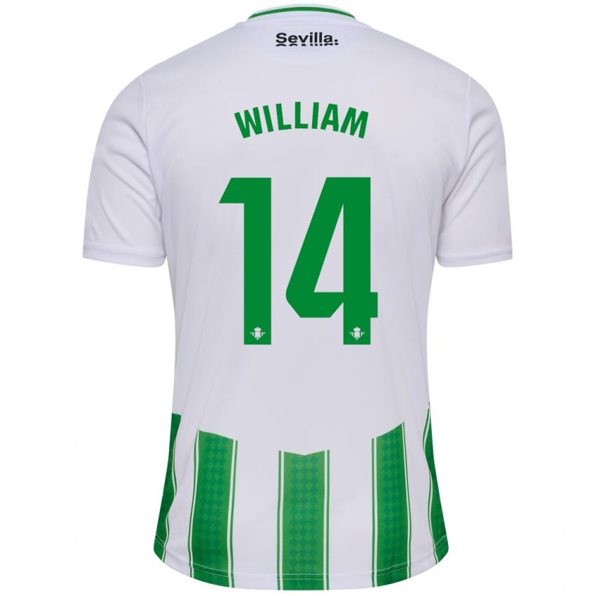 Pánské William Carvalho #14 Bílý Domů Hráčské Dresy 2023/24 Dres