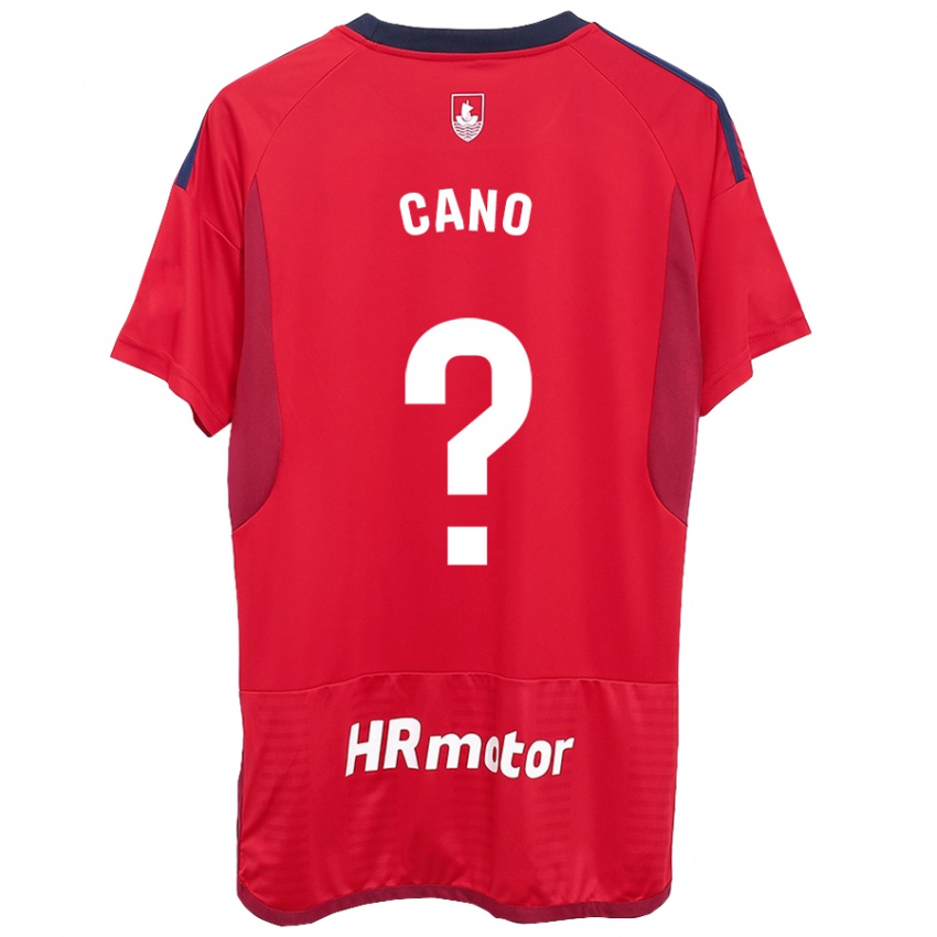 Pánské Javi Caño #0 Červené Domů Hráčské Dresy 2023/24 Dres