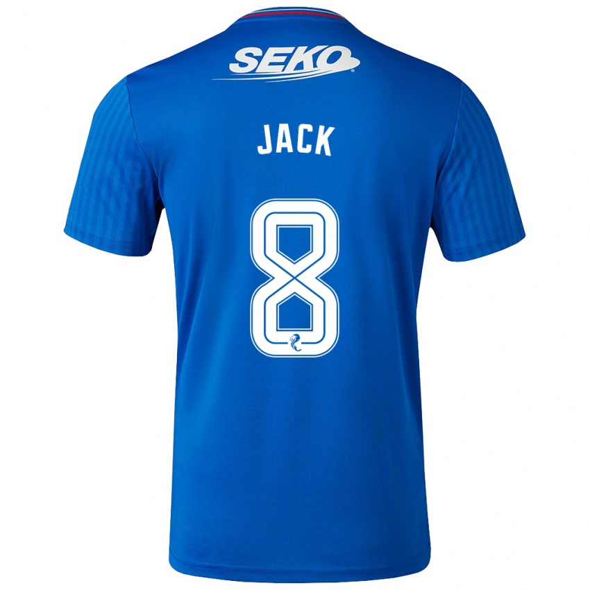 Pánské Ryan Jack #8 Modrý Domů Hráčské Dresy 2023/24 Dres