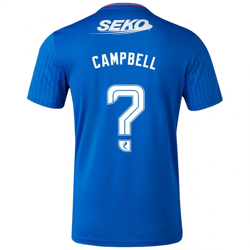 Pánské Connor Campbell #0 Modrý Domů Hráčské Dresy 2023/24 Dres