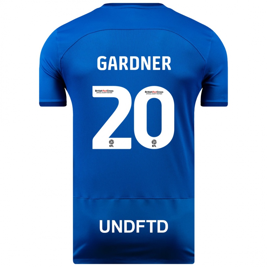 Pánské Gary Gardner #20 Modrý Domů Hráčské Dresy 2023/24 Dres