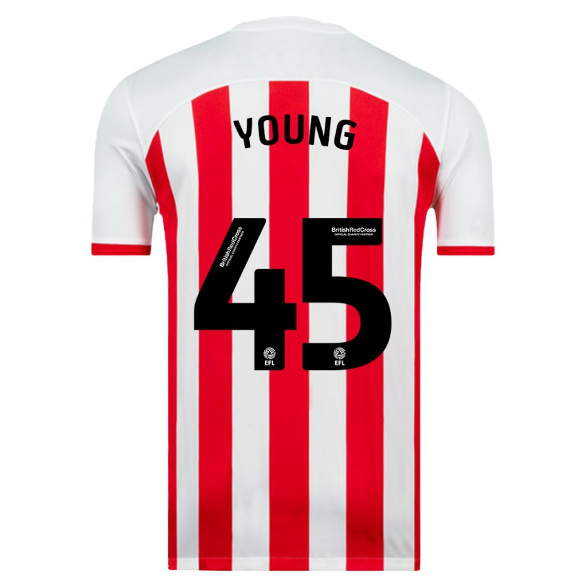 Pánské Matthew Young #45 Bílý Domů Hráčské Dresy 2023/24 Dres