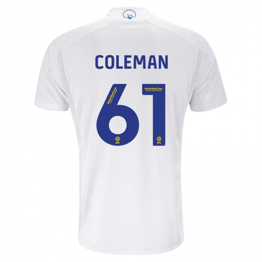 Pánské Cian Coleman #61 Bílý Domů Hráčské Dresy 2023/24 Dres