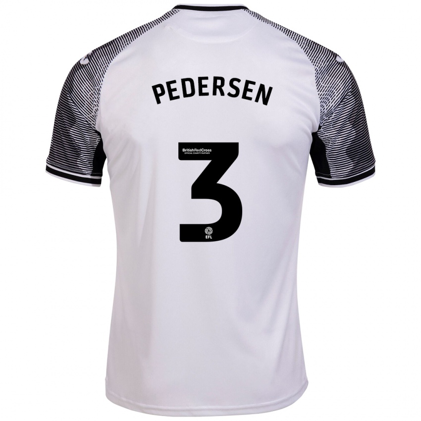 Pánské Kristian Pedersen #3 Bílý Domů Hráčské Dresy 2023/24 Dres