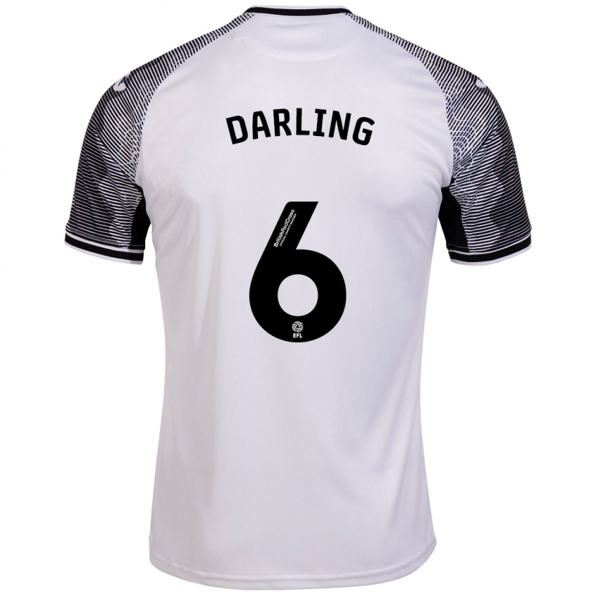 Pánské Harry Darling #6 Bílý Domů Hráčské Dresy 2023/24 Dres