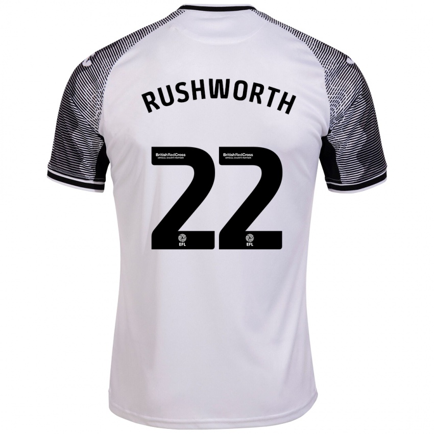 Pánské Carl Rushworth #22 Bílý Domů Hráčské Dresy 2023/24 Dres