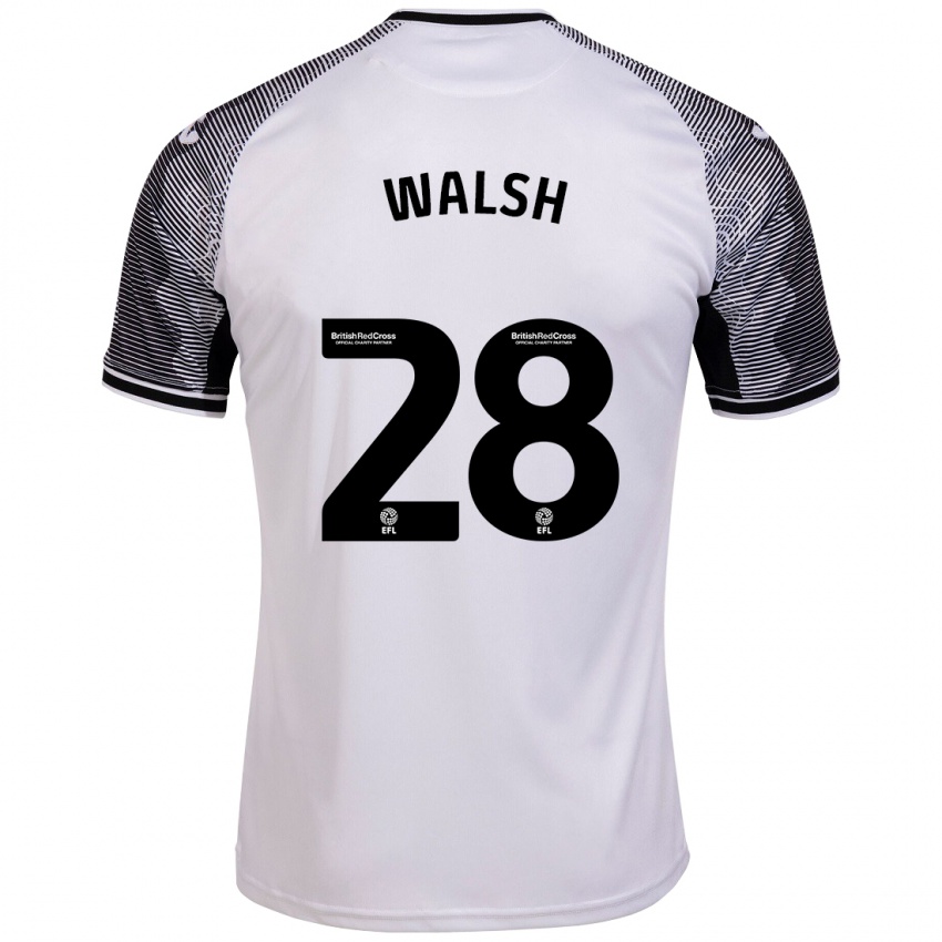 Pánské Liam Walsh #28 Bílý Domů Hráčské Dresy 2023/24 Dres