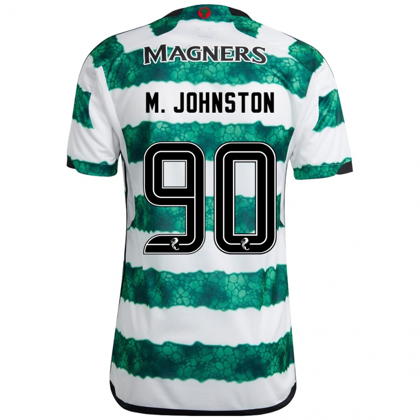 Pánské Mikey Johnston #90 Zelená Domů Hráčské Dresy 2023/24 Dres