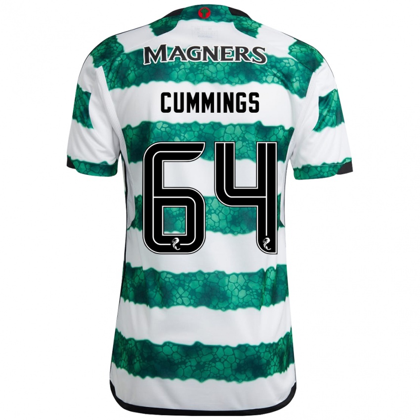 Pánské Daniel Cummings #64 Zelená Domů Hráčské Dresy 2023/24 Dres