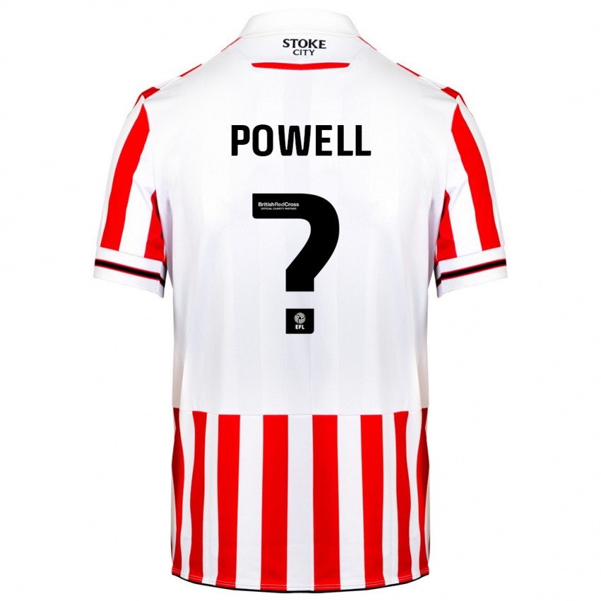 Pánské Owen Powell #0 Červená Bílá Domů Hráčské Dresy 2023/24 Dres