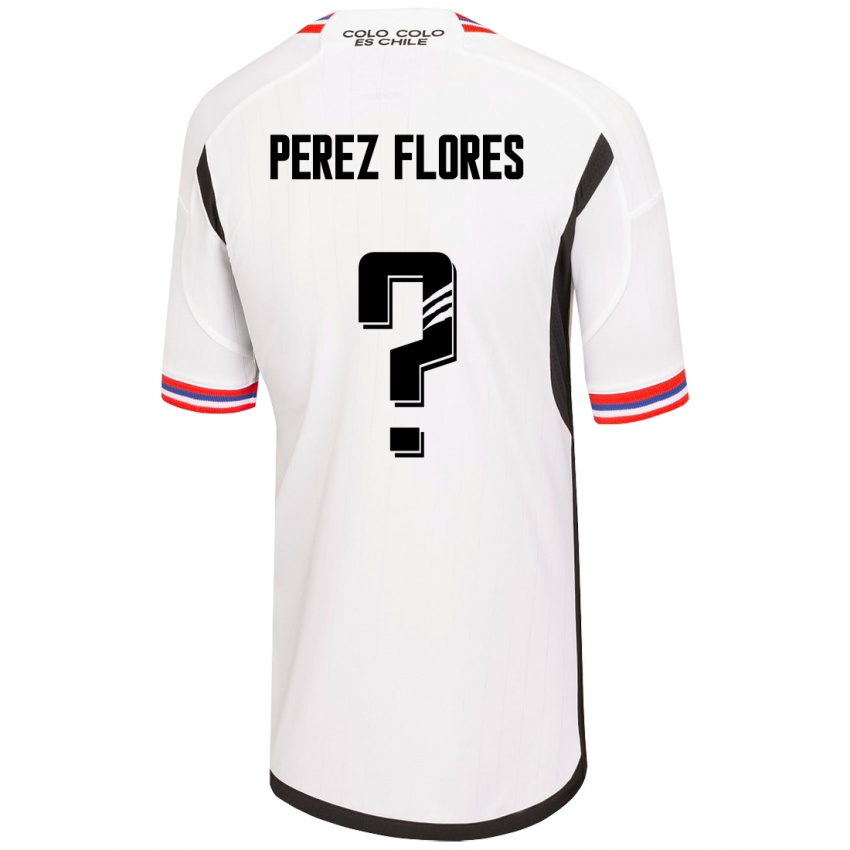 Pánské Benjamín Pérez Flores #0 Bílý Domů Hráčské Dresy 2023/24 Dres
