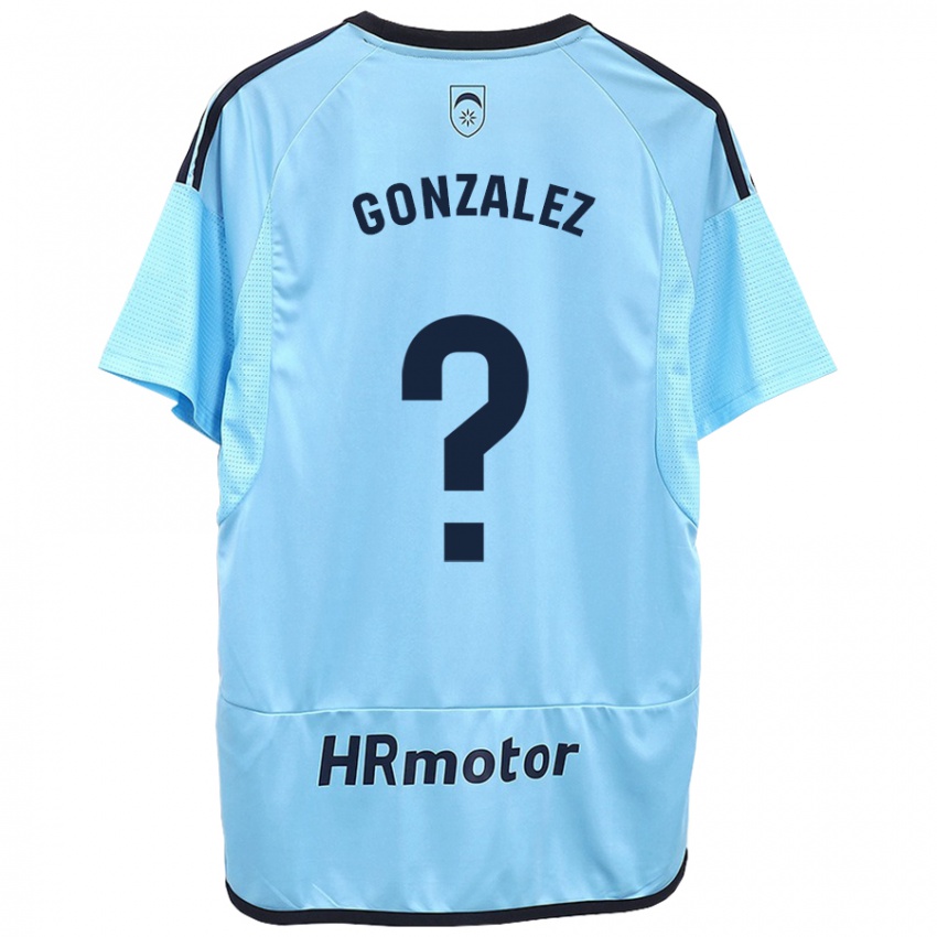 Pánské Iker González #0 Modrý Daleko Hráčské Dresy 2023/24 Dres
