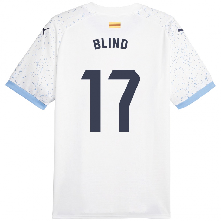 Pánské Daley Blind #17 Bílý Daleko Hráčské Dresy 2023/24 Dres