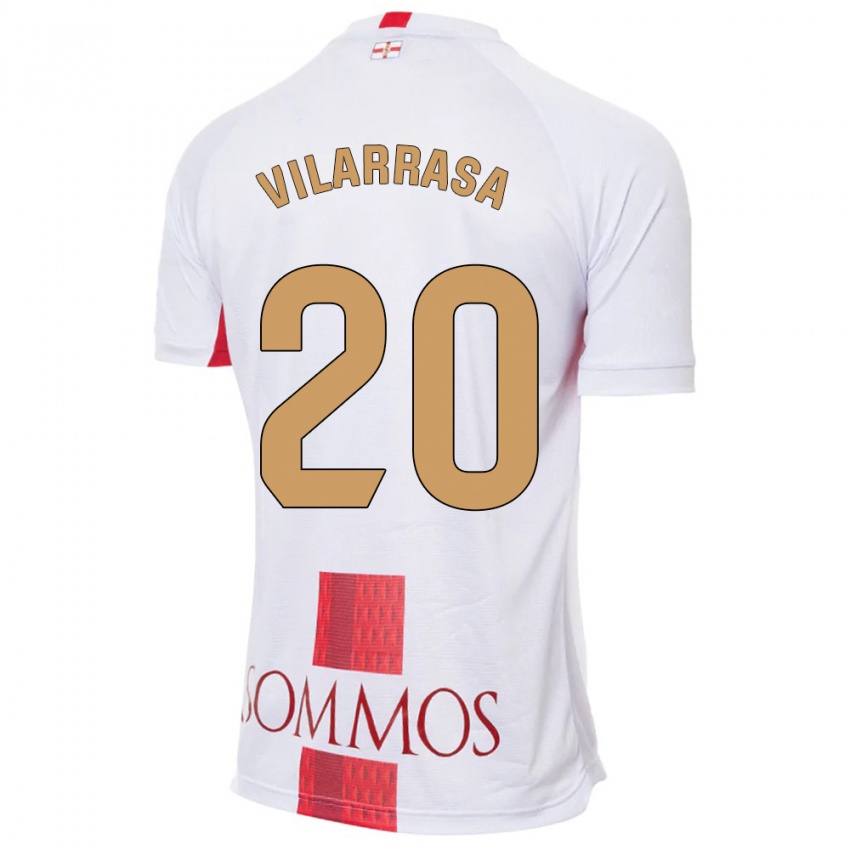 Pánské Ignasi Vilarrasa #20 Bílý Daleko Hráčské Dresy 2023/24 Dres