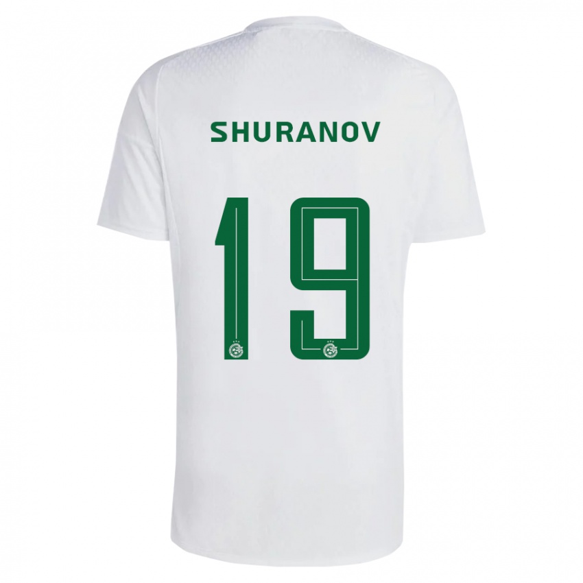 Pánské Erik Shuranov #19 Zeleno Modrá Daleko Hráčské Dresy 2023/24 Dres