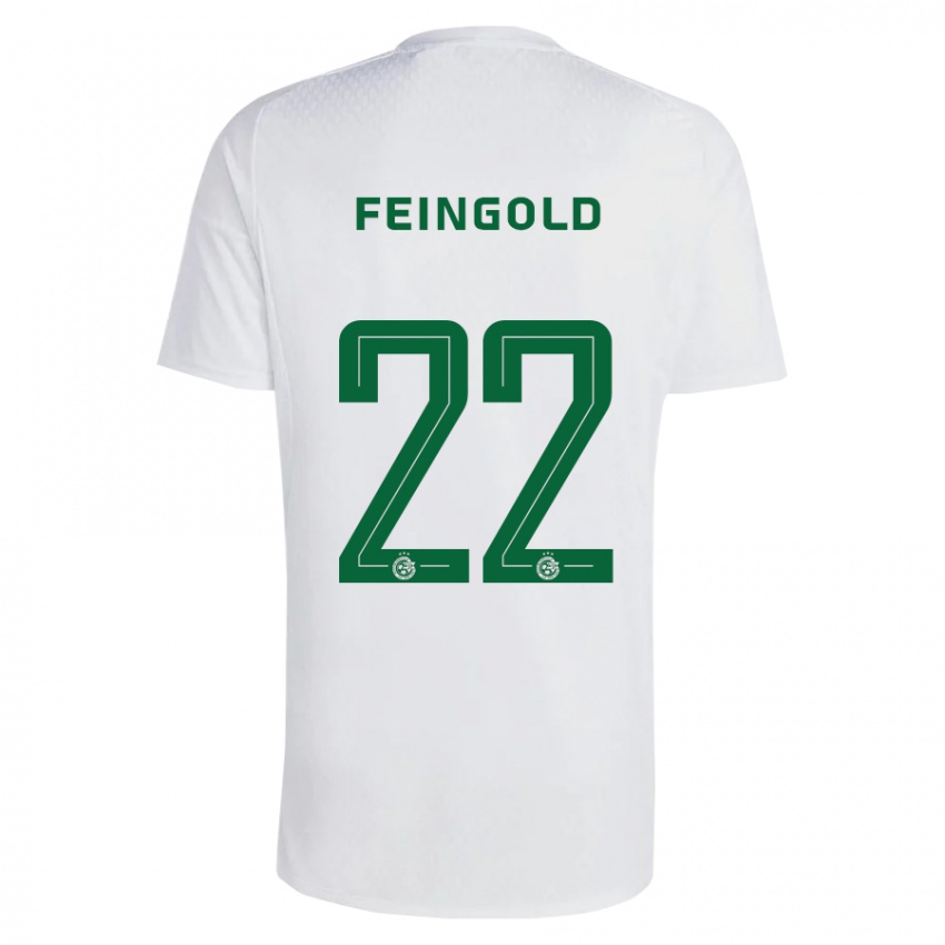 Pánské Ilay Feingold #22 Zeleno Modrá Daleko Hráčské Dresy 2023/24 Dres
