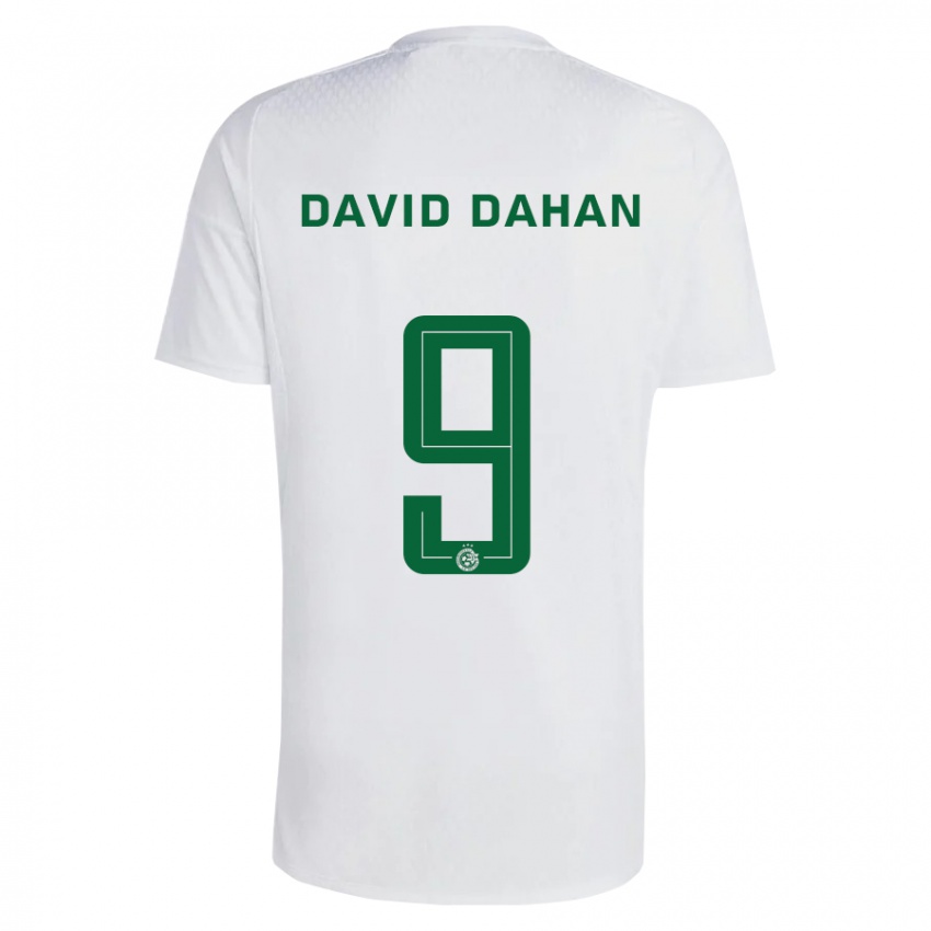 Pánské Omer David Dahan #9 Zeleno Modrá Daleko Hráčské Dresy 2023/24 Dres