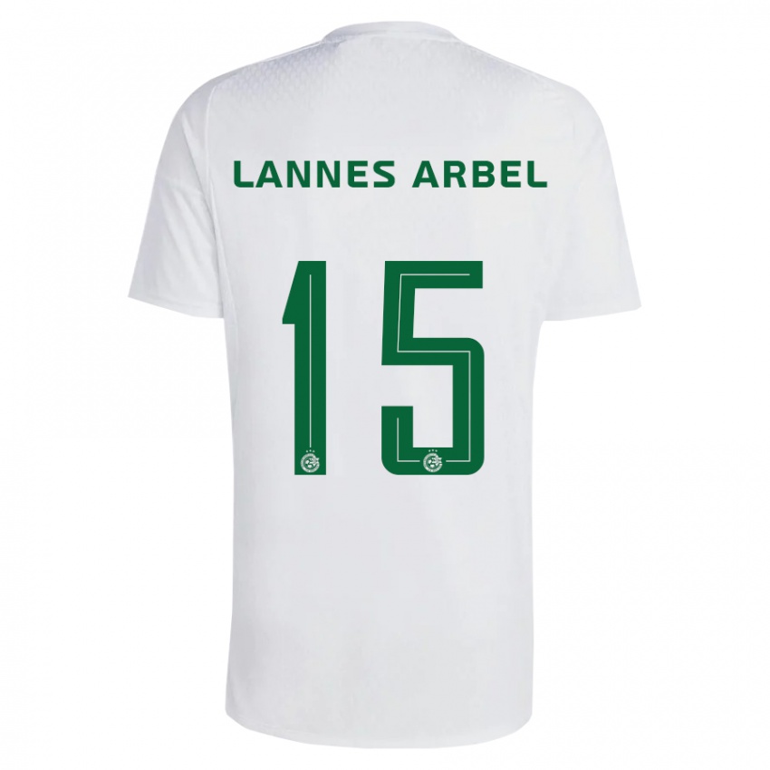 Pánské Tomer Lannes Arbel #15 Zeleno Modrá Daleko Hráčské Dresy 2023/24 Dres