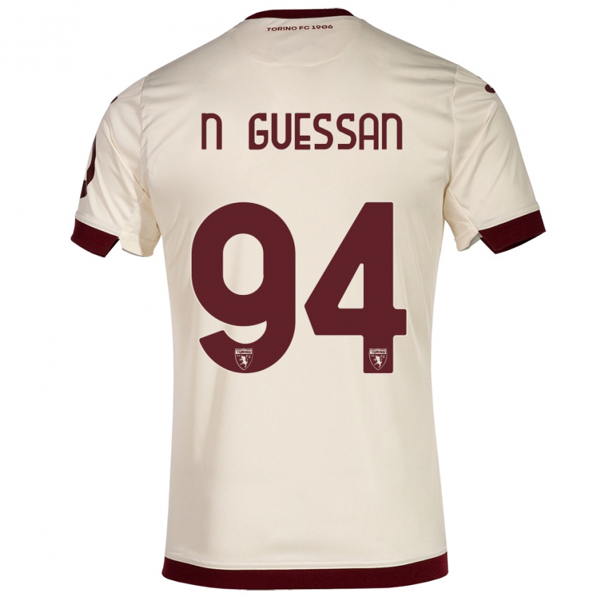 Pánské Ange Caumenan N'guessan #94 Šampaňské Daleko Hráčské Dresy 2023/24 Dres