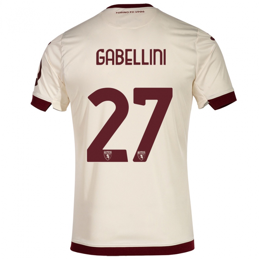 Pánské Tommaso Gabellini #27 Šampaňské Daleko Hráčské Dresy 2023/24 Dres