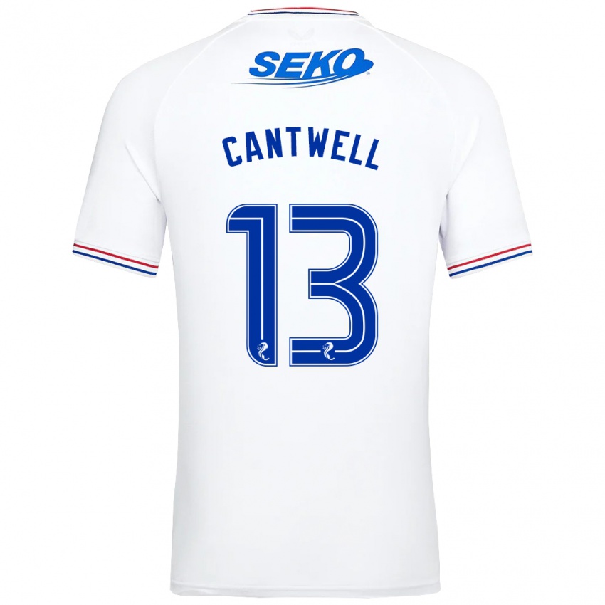 Pánské Todd Cantwell #13 Bílý Daleko Hráčské Dresy 2023/24 Dres