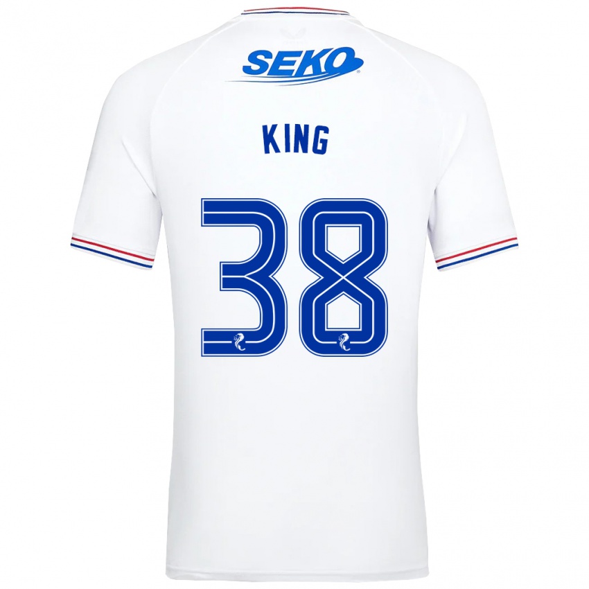 Pánské Leon King #38 Bílý Daleko Hráčské Dresy 2023/24 Dres