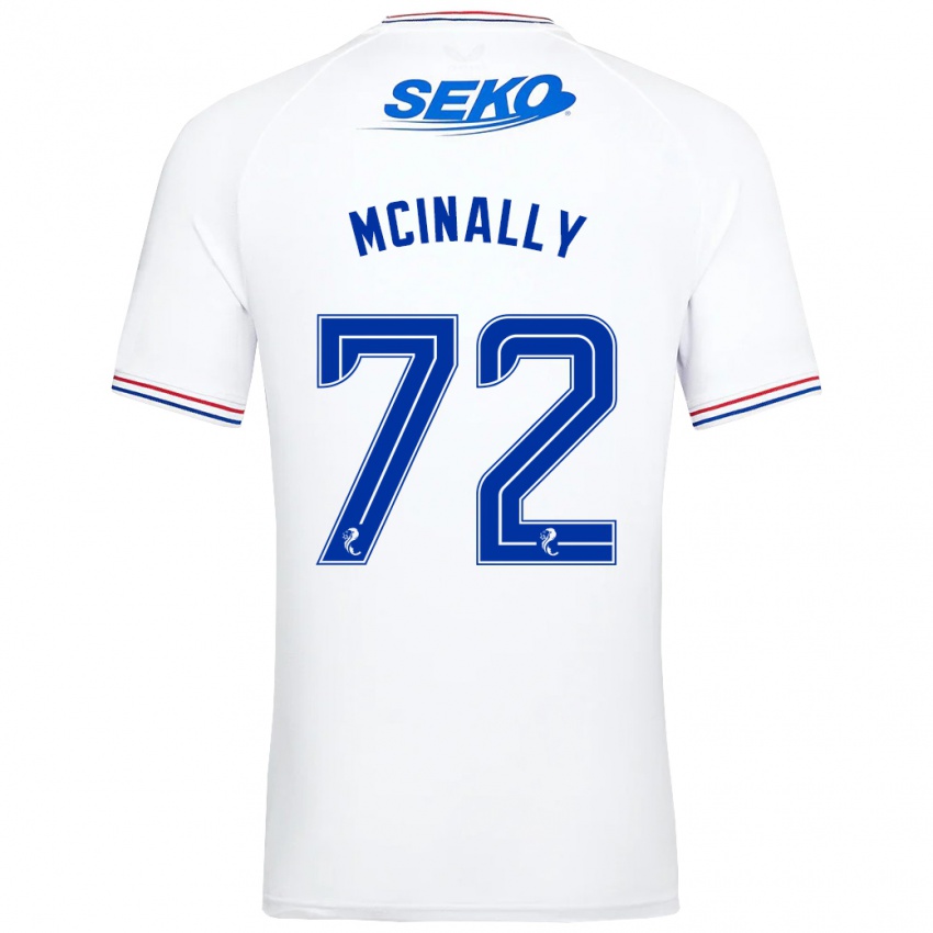 Pánské Darren Mcinally #72 Bílý Daleko Hráčské Dresy 2023/24 Dres