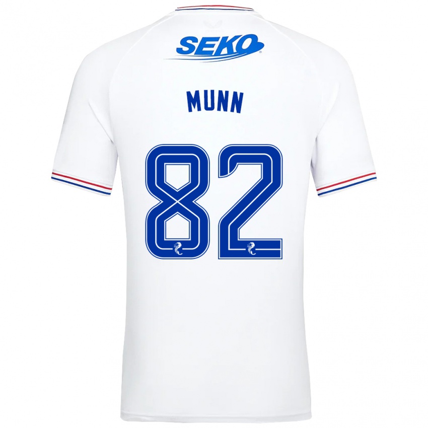 Pánské Mason Munn #82 Bílý Daleko Hráčské Dresy 2023/24 Dres