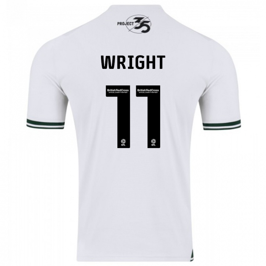 Pánské Callum Wright #11 Bílý Daleko Hráčské Dresy 2023/24 Dres