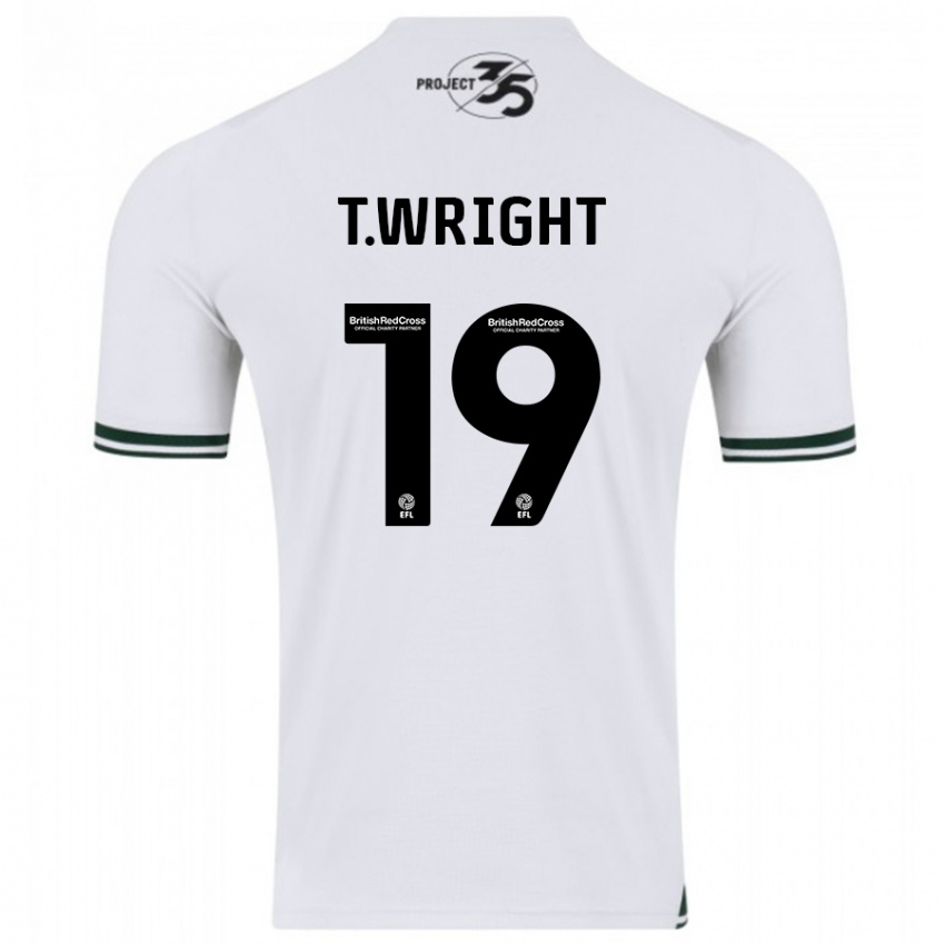 Pánské Tyreik Wright #19 Bílý Daleko Hráčské Dresy 2023/24 Dres